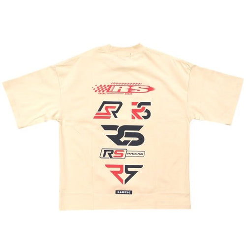RS ‘MOTORSPORT’ Boxed Tee - Creme